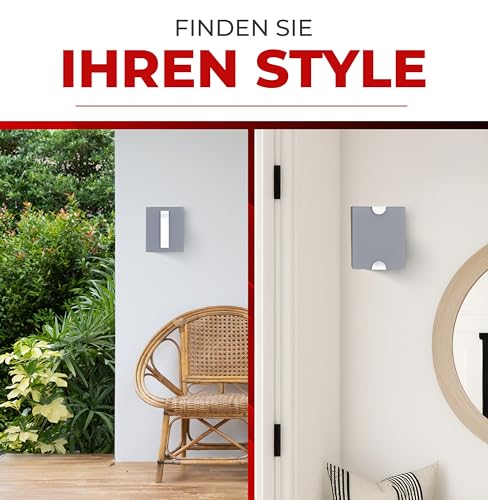 HEIDEMANN Türklingel Chorus - elektronische Haustürklingel - Mehrklanggong - rauchglas - Hausklingel