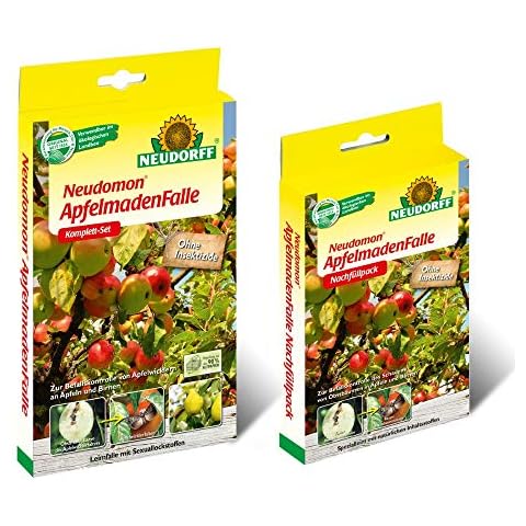 NEUDORFF 1 Pck Neudomon ApfelmadenFalle & 1 Pck ApfelmadenFalle Nachfüllpack Cover