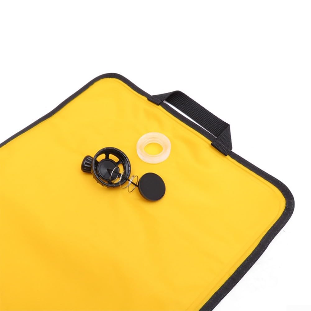 Sac de levage de sécurité, sac de levage de plongée, pompe de valve de vidage, accessoire de plongée (56,7 kg