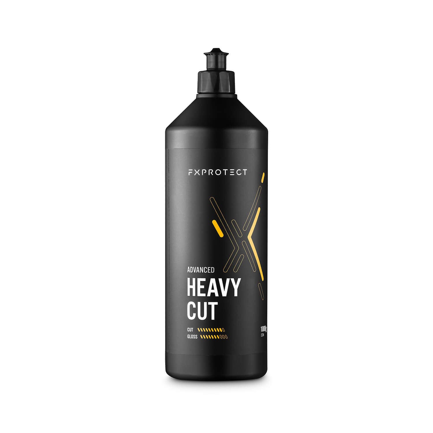 FX Protect Advanced Heavy Cut Schleifpolitur 1L | Entfernt Starke Kratzer | Politur, Autopolitur, Schleifpaste