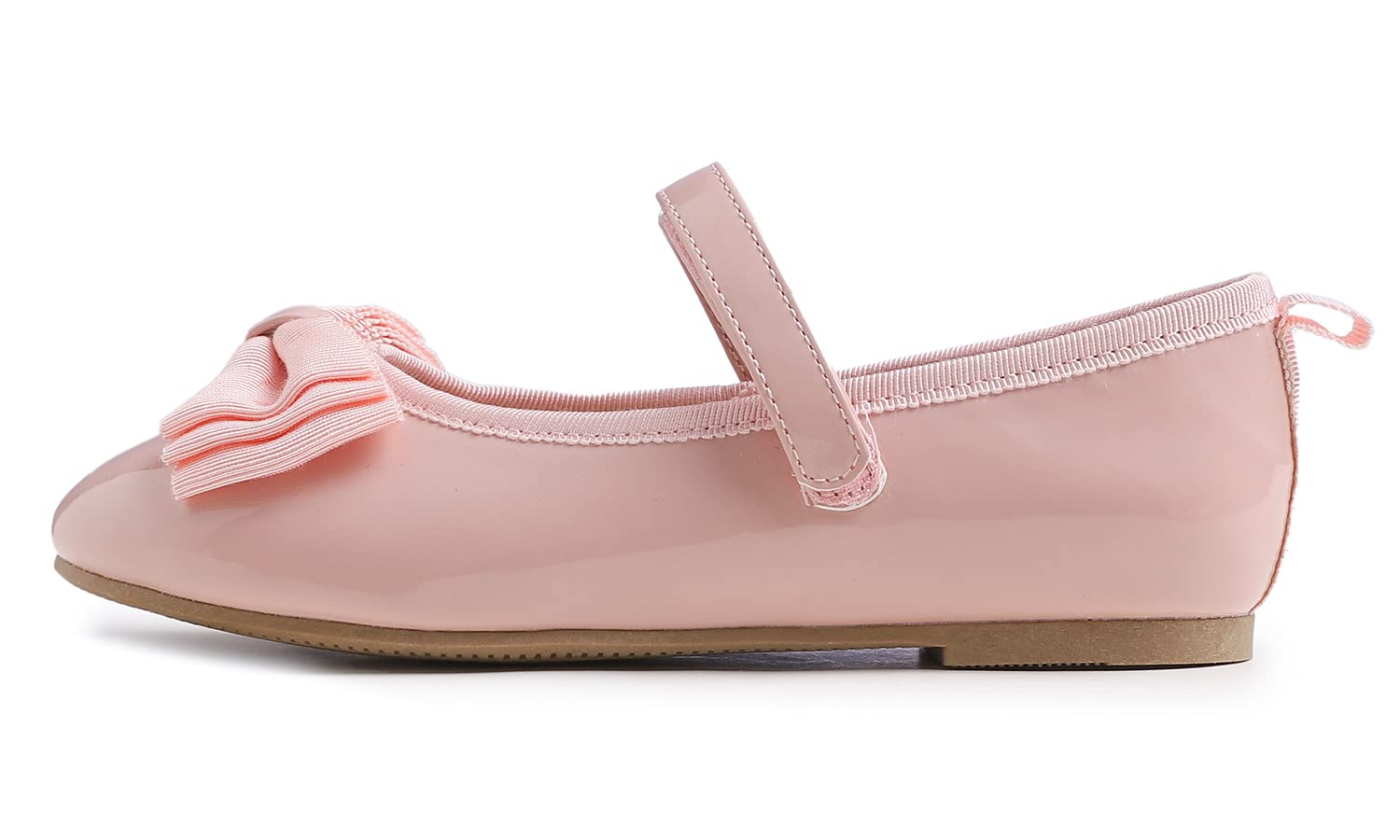 Feversole Cute Bow Bailarinas Niña de Vestir - Zapatos Cómodos para Ceremonias - Ballet Flats