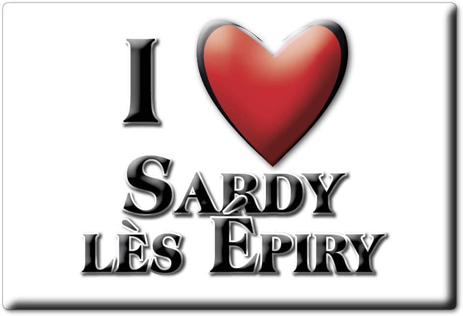 EnjoymagnetsSARDY LÈS ÉPIRY (58) FRIDGE MAGNET FRANCE RHÔNE ALPES SOUVENIR I LOVE GIFT PRESENT