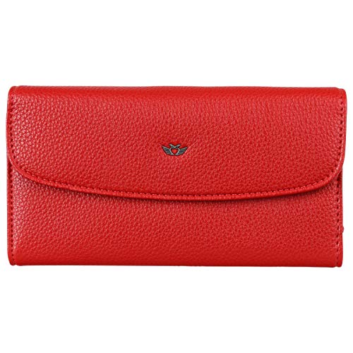 Preisvergleich Produktbild Fritzi aus Preussen Damen Heide Geldbörse, Rot (Red), 4x19.5x11 cm