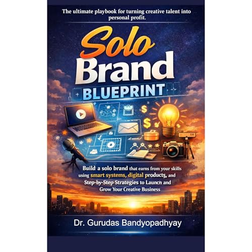 Solo Brand Blueprint Audiolibro Por Dr. Gurudas Bandyopadhyay, Dr. Mukesh Biswas arte de portada