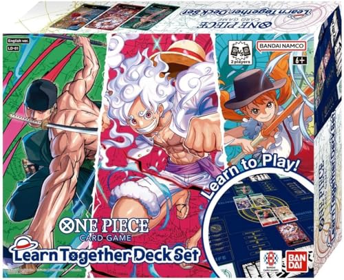 One Piece Learn Together Deck Set LT-01 Bandai jeu de cartes à collectionner