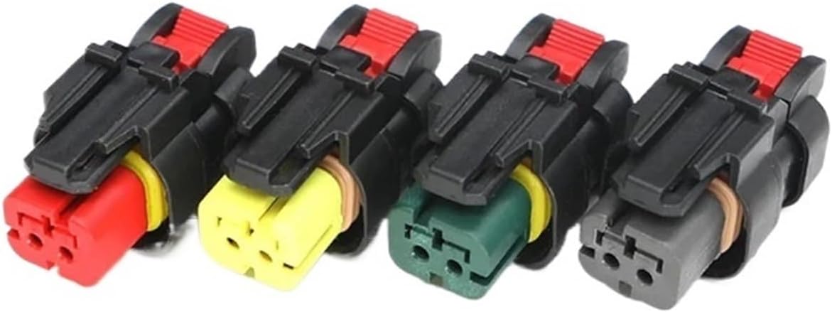 776427-3 Automotive Connector Female Head 2-pin Compatible With Excavator Engine Wire Harness Connectors(20set)