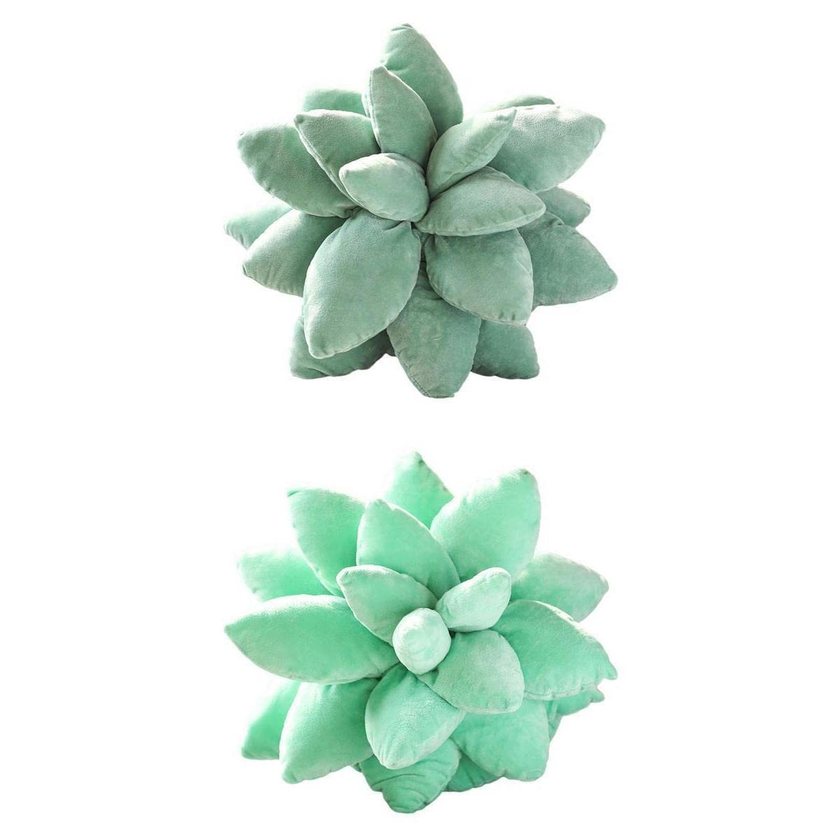 MERISHOPP 2pcs 3D Plush Succulents Throw Pillow Cushion Sofa Bed Home Decoration Toy Style 3|Home & Garden|Home D?©cor|Pillows-image-31