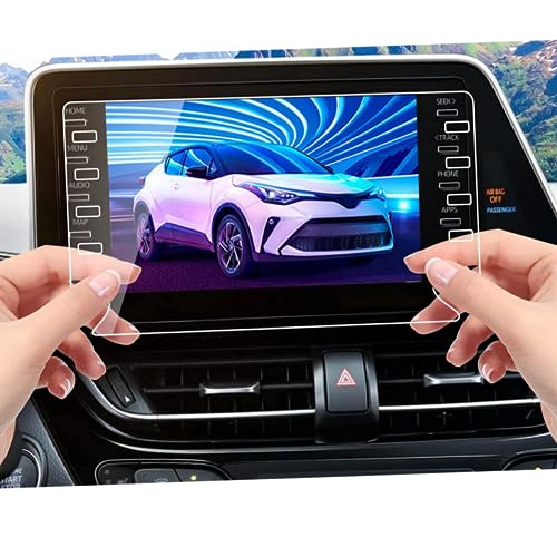 Protection verre trempé Toyota CHR XLE écran LCD tactile automobile 8"