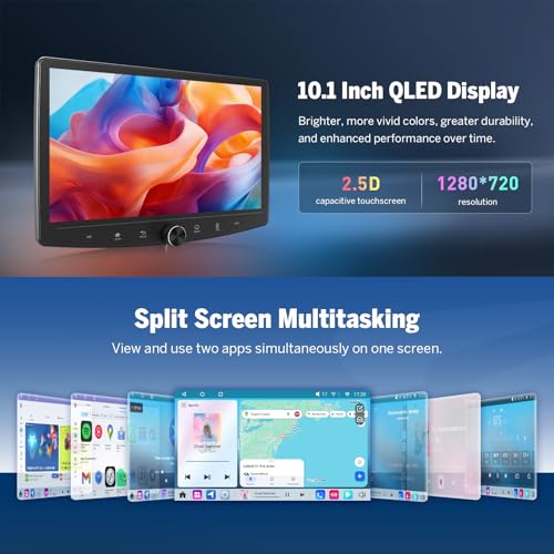Viaja conectado gracias al estéreo Android 14 Eonon con pantalla táctil 7