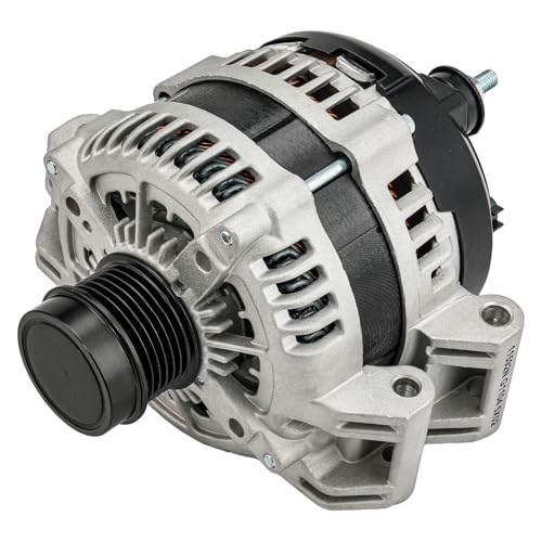 Image of PHILTOP Alternator 11592N Fit for 2011-2021 Grand Cherokee,2011-2023 Charger,2011-2015,2017-2023 Durango,2013-2015,2017-2018 Ram 1500,(ER /IF; 220 Amp) 12V 220Amp CWSC6 Groove Pulley 4801865AC