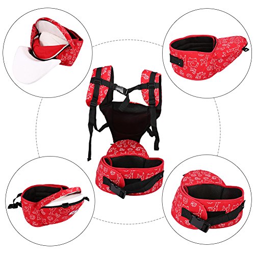 Draagdoek, 1 stuks pasgeborenen babydrager heupstoel ademend ergonomisch verstelbare draagdoek rugzak, draagdoek - Image 5