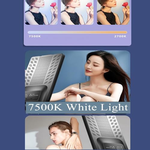 Image of GiftMax RL-24 21inch LED Video Soft Light Panel, 90W for Studio Photography | Video Recording | Conference | YouTube,2700K-5700K CRI95+ | with Remote Control