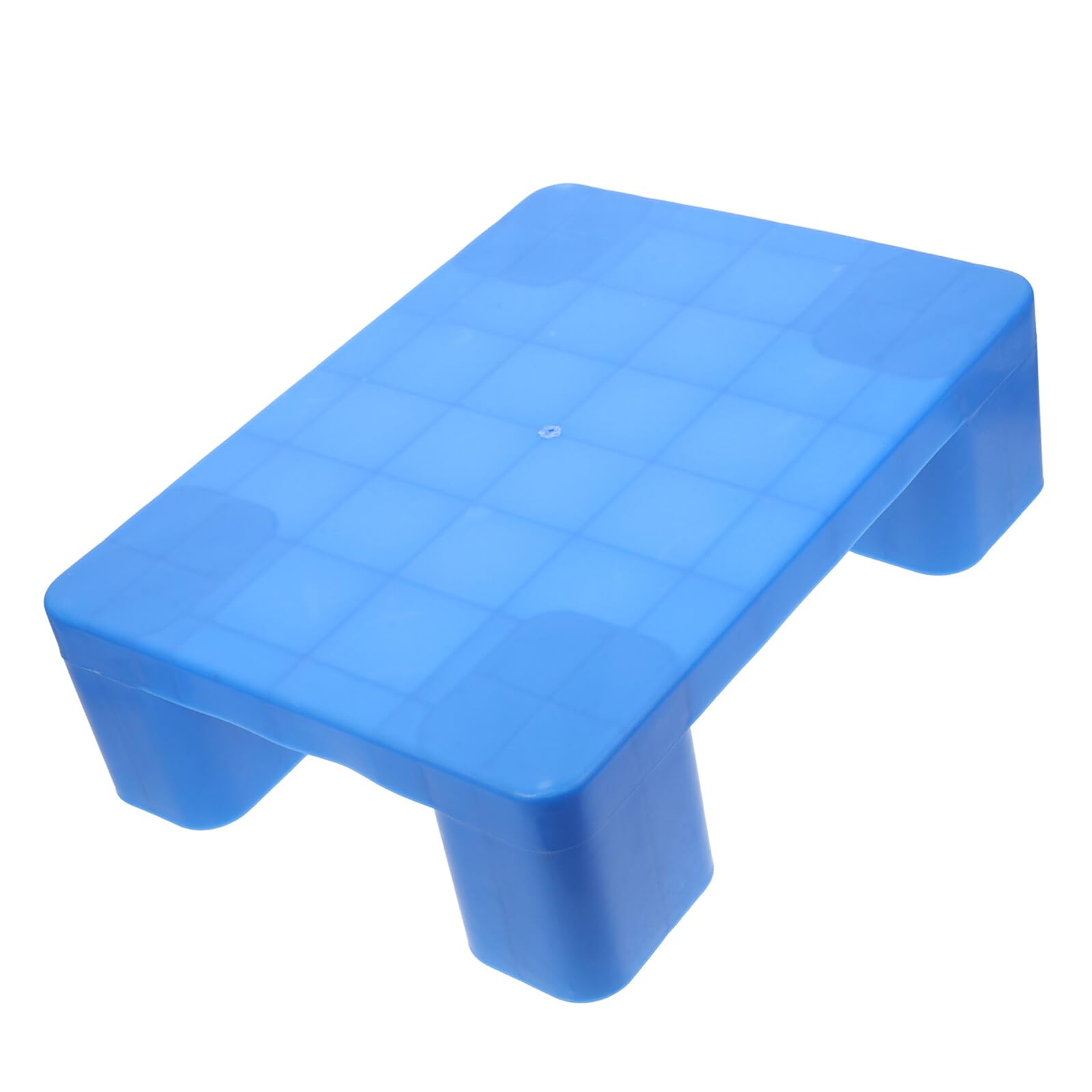 Holibanna Piattaforma in Plastica Blu Resistente e Facile da Montare per Depositi Supermercati e Scaffali di Stoccaggio 40x30x12cm