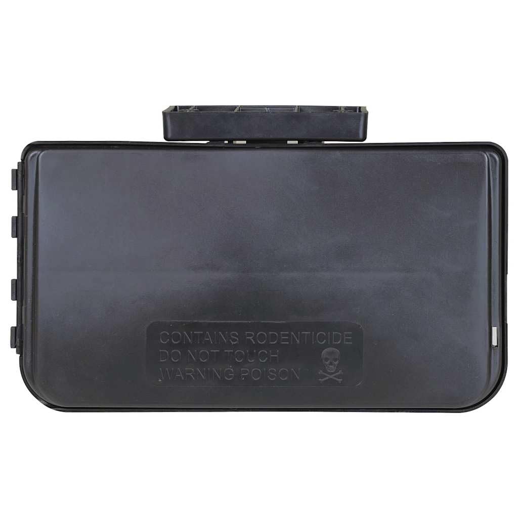 LAPOOH Trappole per Topi 12 pz Nere 22x12,5x7,5 cm -4106486