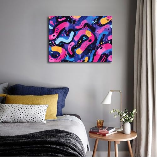 Affiche géométrique moderne pour illuminer une chambre - 3