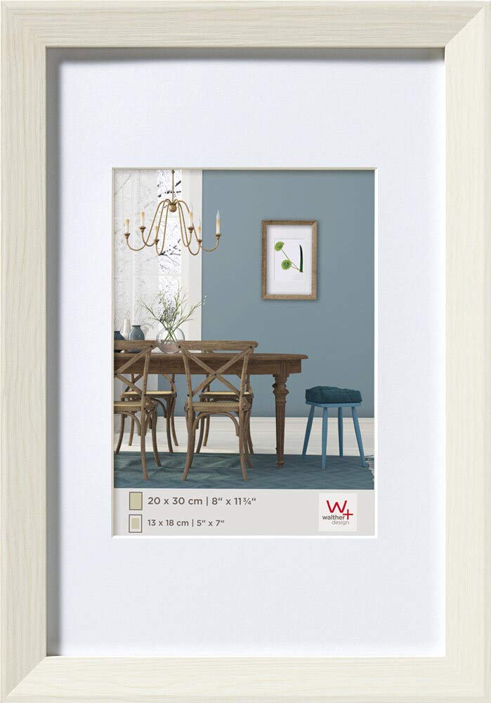 walther design EF318W Fiorito Holzrahmen 13x18 cm, weiß