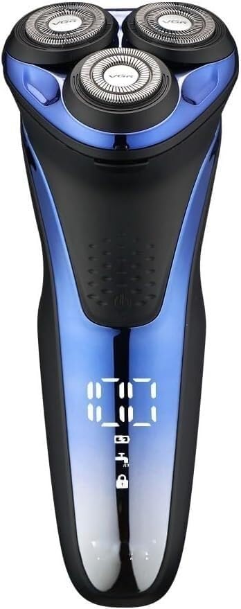 WEedsy Electric Razor for Men Professional Electric Shaver Razor Waterproof Beard Trimmer Rotary 3D Floating Shaving Rechargeable Electric