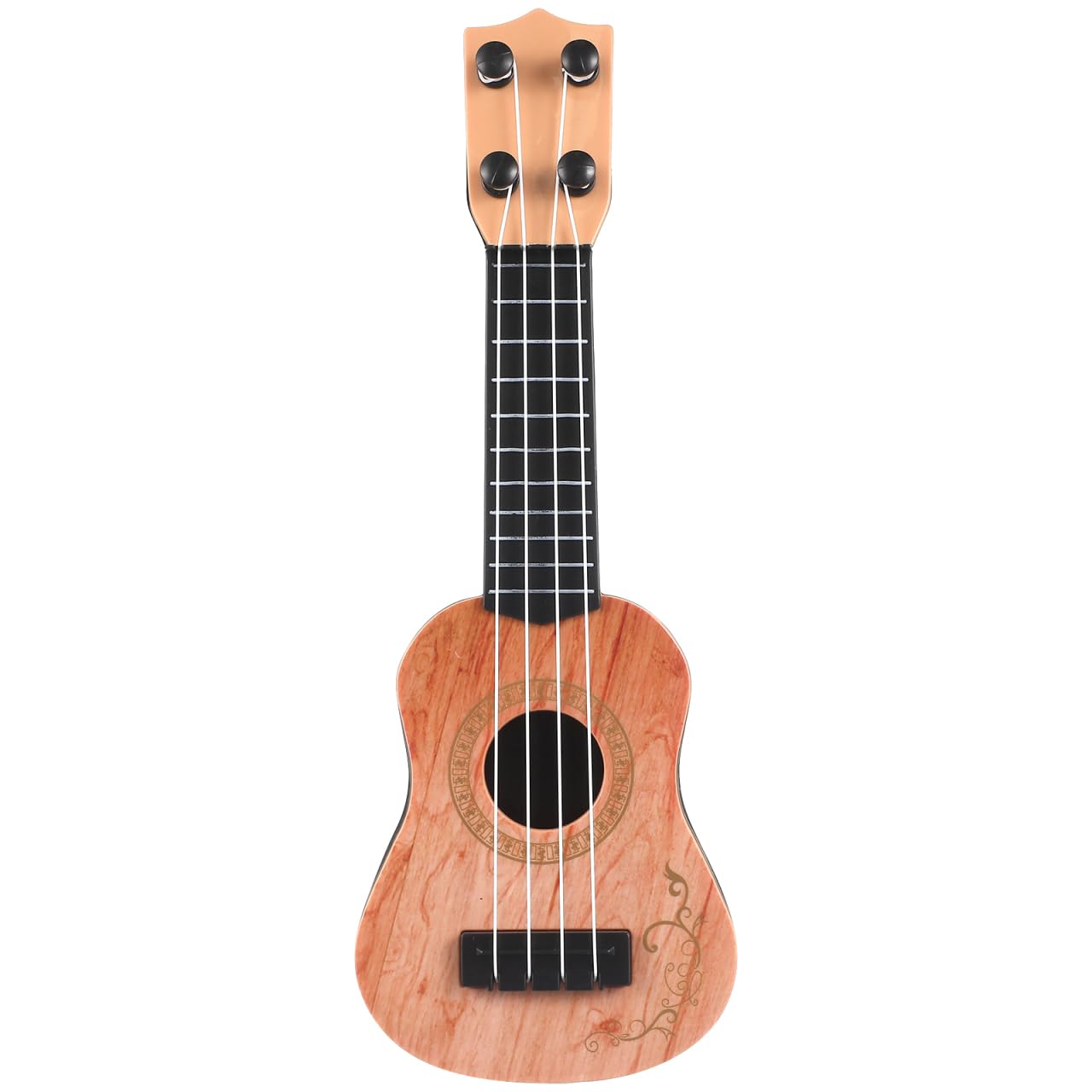 SAFIGLE Boy Girl Ukulele Reusable Plastic Simulation Ukulele Musical Instrument for Boy Girl for Girls Age Sounds Nylon Strings Educational Plaything for Music Learning