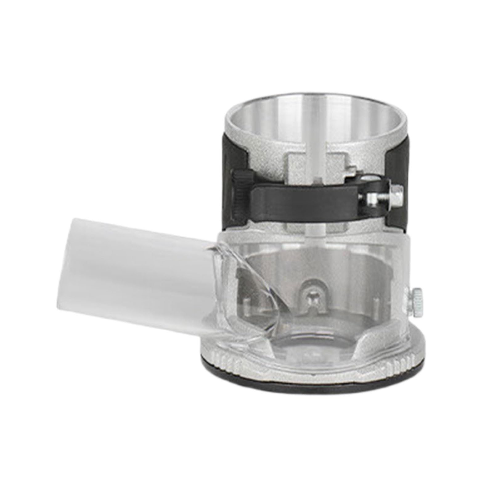 Thatiarry Round Bottom Aluminum Trim Router Base With Clear For Precisions Woodworking And Diyer Projects Abs Construction Router Base Plates For Woodworking