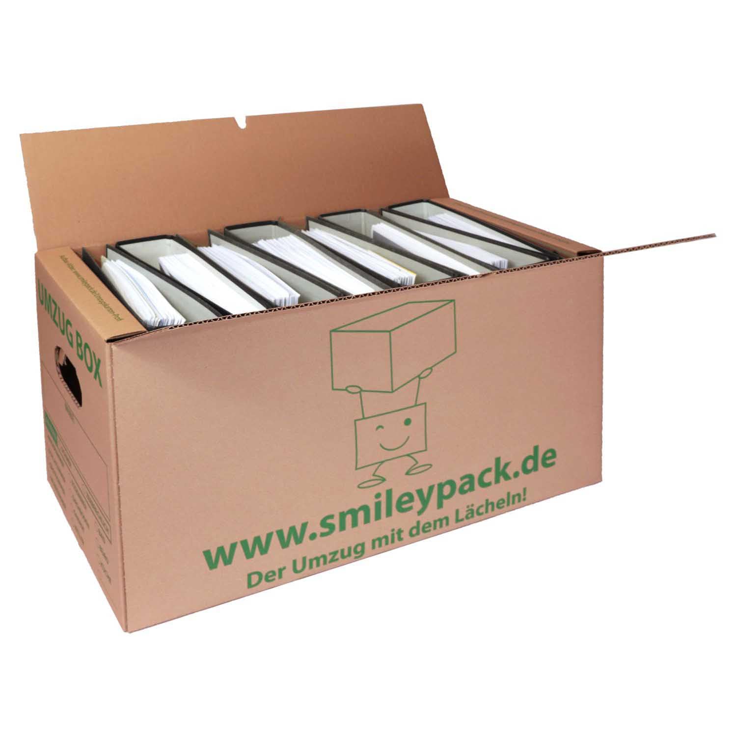 Lot de 10 cartons de déménagement 621 x 301 x 331 mm pouvant supporter jusqu'à 40 kg, professionnels, grands et stables, double cannelure (lots entre 5 et 240 cartons)