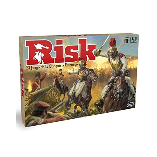 Hasbro Gaming - Clasico Risk Versión Española, para 2 jugadores