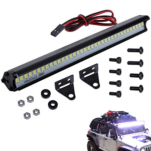 LED Light Bar Roof Lamp Kit for 1/10 RC Crawler Cars Traxxas TRX4
