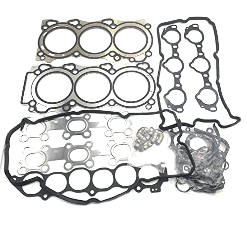 Image of VQ35DE Full Gasket Set 10101-CA025 50240900 10101-8J025 Engine Overhaul Gasket Kit Compatible for Nissan Maxima QX A33 Murano Z50 3.5L Car Spare Parts