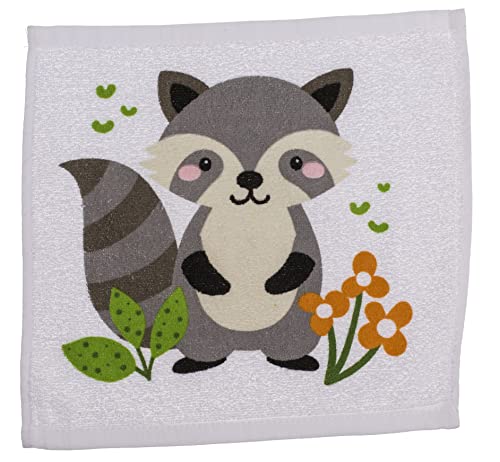 MIK funshopping Set Magischer-Waschlappen Zaubertuch Zauberhandtuch, Mitgebsel Kindergeschenk Tombola (6er Set Waldtiere)