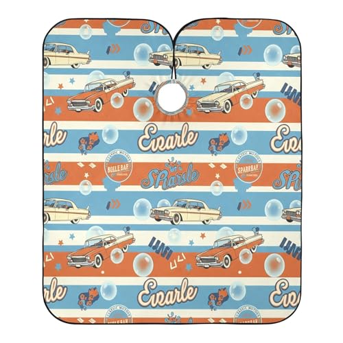 Capa de peluquería impermeable para hombre vintage profesional miniatura 2