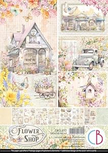 Ciao Bella Flower Shop Papier-Set A4