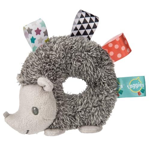 Image of Taggies Heather Hedgehog Baby Rattle