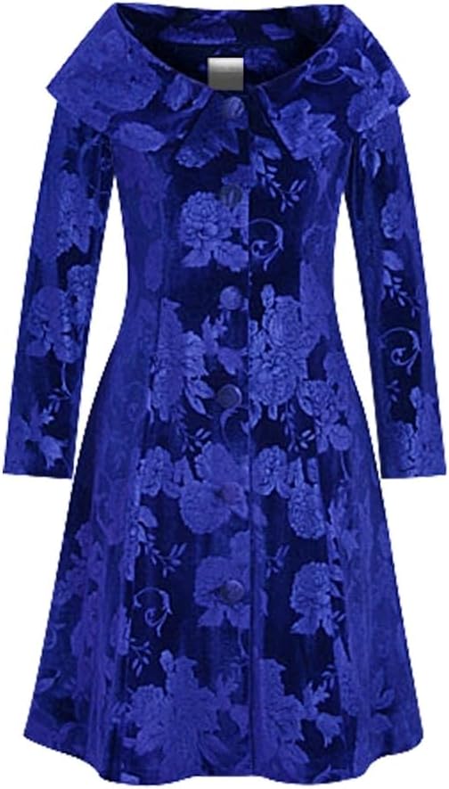 CHIC STAR Womens Velvet Jacket Coat