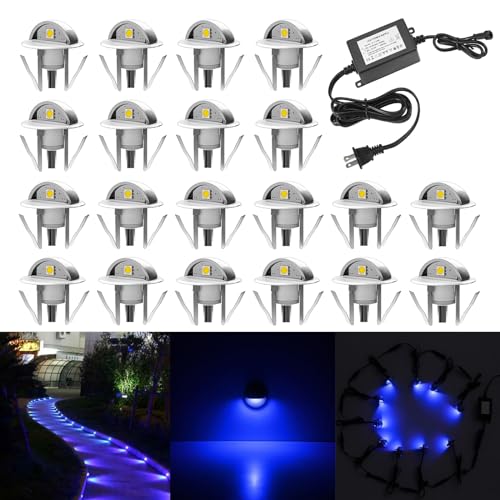 Recessed LED Deck Light Kit for Outdoor Spaces