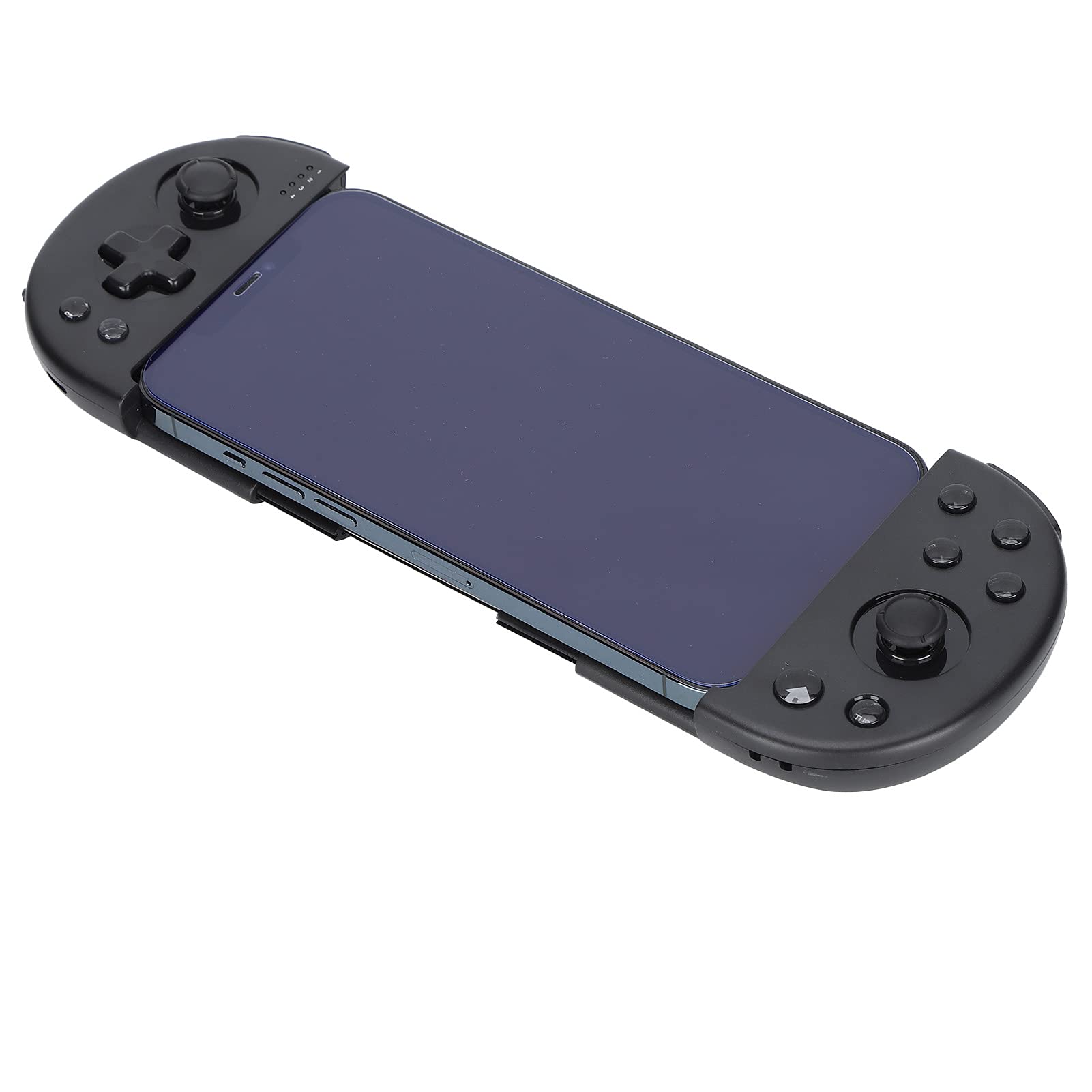 Vvikizy Controlador de Juego Inalámbrico, Gamepad 4.0 con Soporte Plegable para Teléfono para IOS, Botones y Funciones Personalizables, Compatible con Teléfonos de 3,5 a 6,5 ​​pulgadas