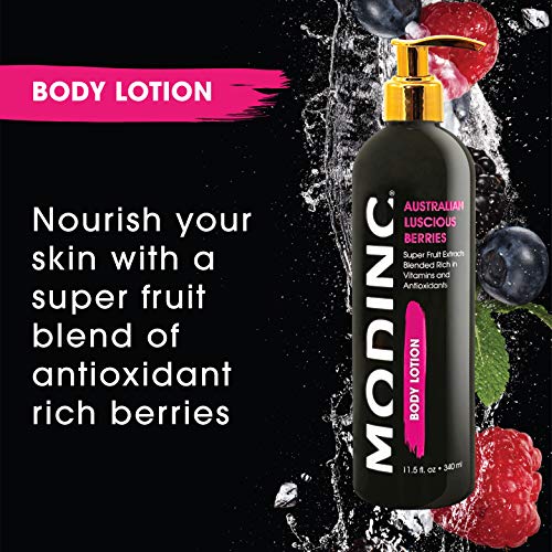 Modinc MOD-BLLB11.5OZ Luscious Berries Body Lotion Luxury Moisturizing Australian Formulated thumb #2