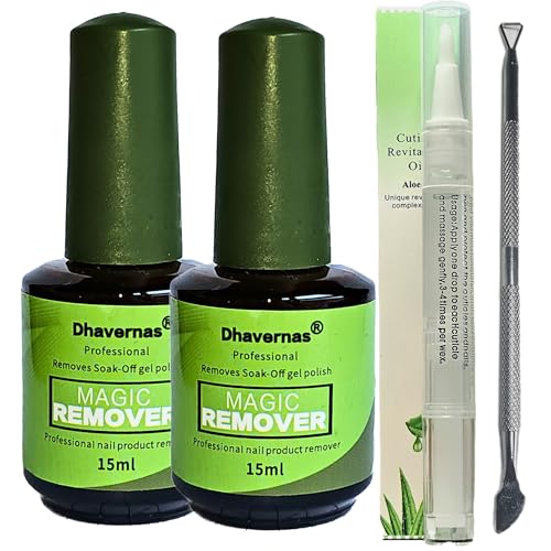 Removedor Esmalte Semipermanente - Quitaesmalte Semipermanente Profesional Con Aceite Cuticulas Uñas Y Herramienta Para Quitar Esmalte Cómodamente En Casa, Quita Esmalte Semipermanentes Para Uñas
