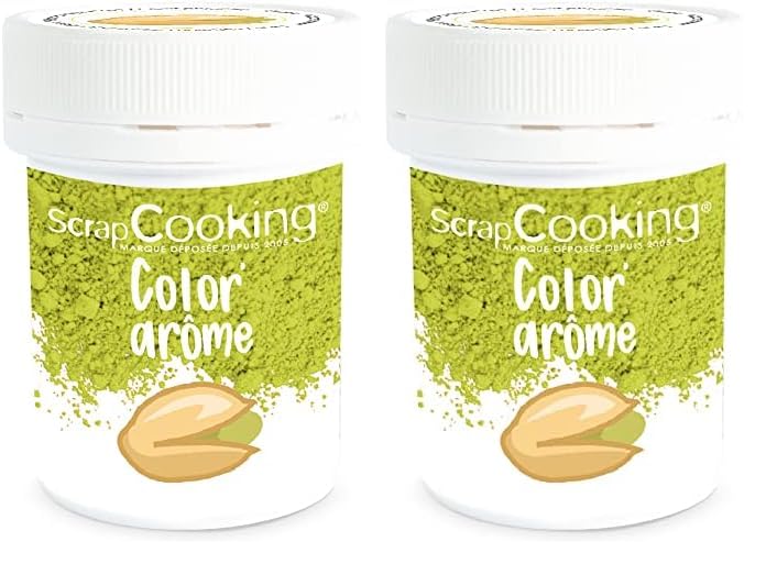 ScrapCooking - Color’ Arôme Vert Pistache 10 g - Colorant...