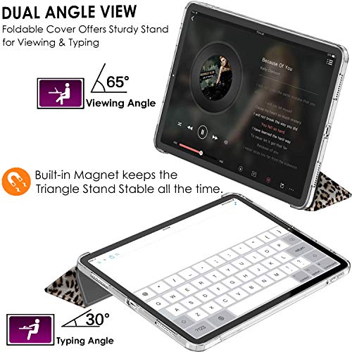 Image of DuraSafe Cases for iPad Pro 12.9 3rd Generation 2018 PC Case A1876 MTEL2HN /A MTEM2HN /A A2014 MTFN2HN /A MTFL2HN /A MTFP2HN /A MTFQ2HN /A A1983 MTHN2HN /A MTHU2HN /A MTJA2HN /A MTJ02HN /A MTJN2HN /A - Leopard