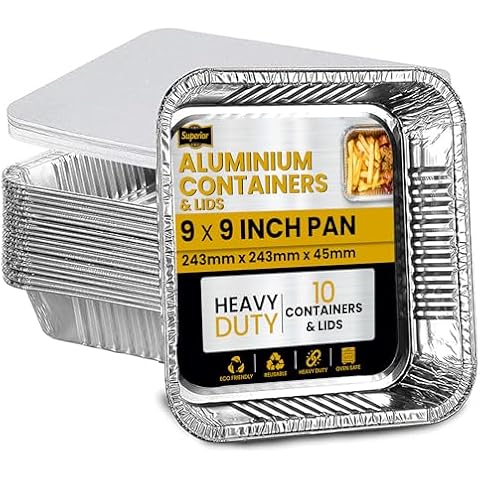 Superior Heavy Duty Aluminium Foil Trays Cover