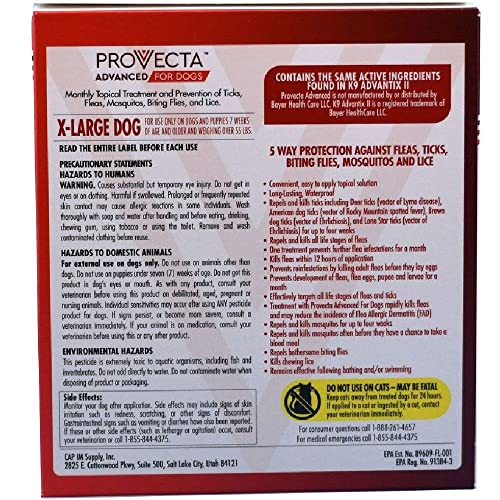 Provecta 4 Month Advanced for Extra Large Dogs (Over 55 lbs) - Thumbnail 2