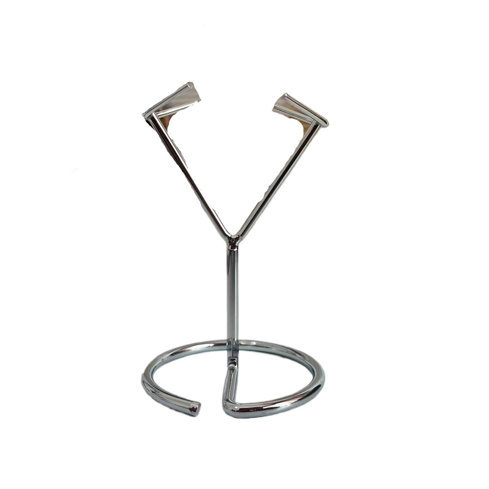 IRGVJIFR Rock Display Stand 2pcs Multipurpose Rock Metal Stand