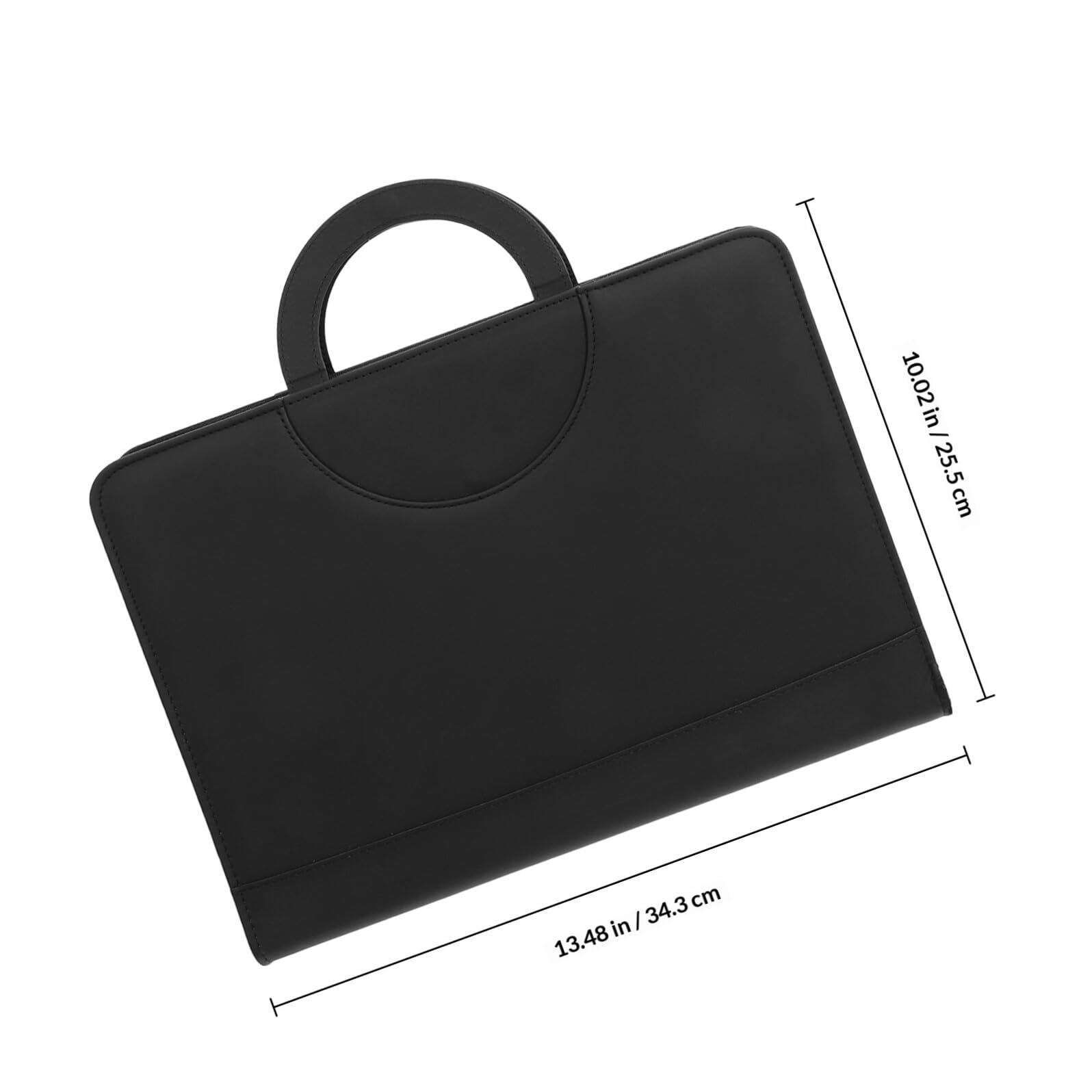 Zerodeko Bolsa Organizadora de Archivos A4 Cremallera Resistente al Desgaste Carpeta para Documentos Práctica y Portátil para Trabajadores y Profesores