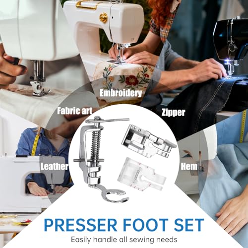3 Piezas Pie de Máquina de Coser Para Quilting miniatura 6