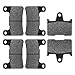 MooLang Brake Pads for Suzuki GSXR 750 K4/K5 2004-2005 GSXR 1000 2004-2005 GSXR 600 2004-2005 Front and Rear