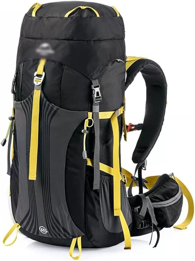 Outdoor backpack mountaineering bag men and women hiking 55L large capacity