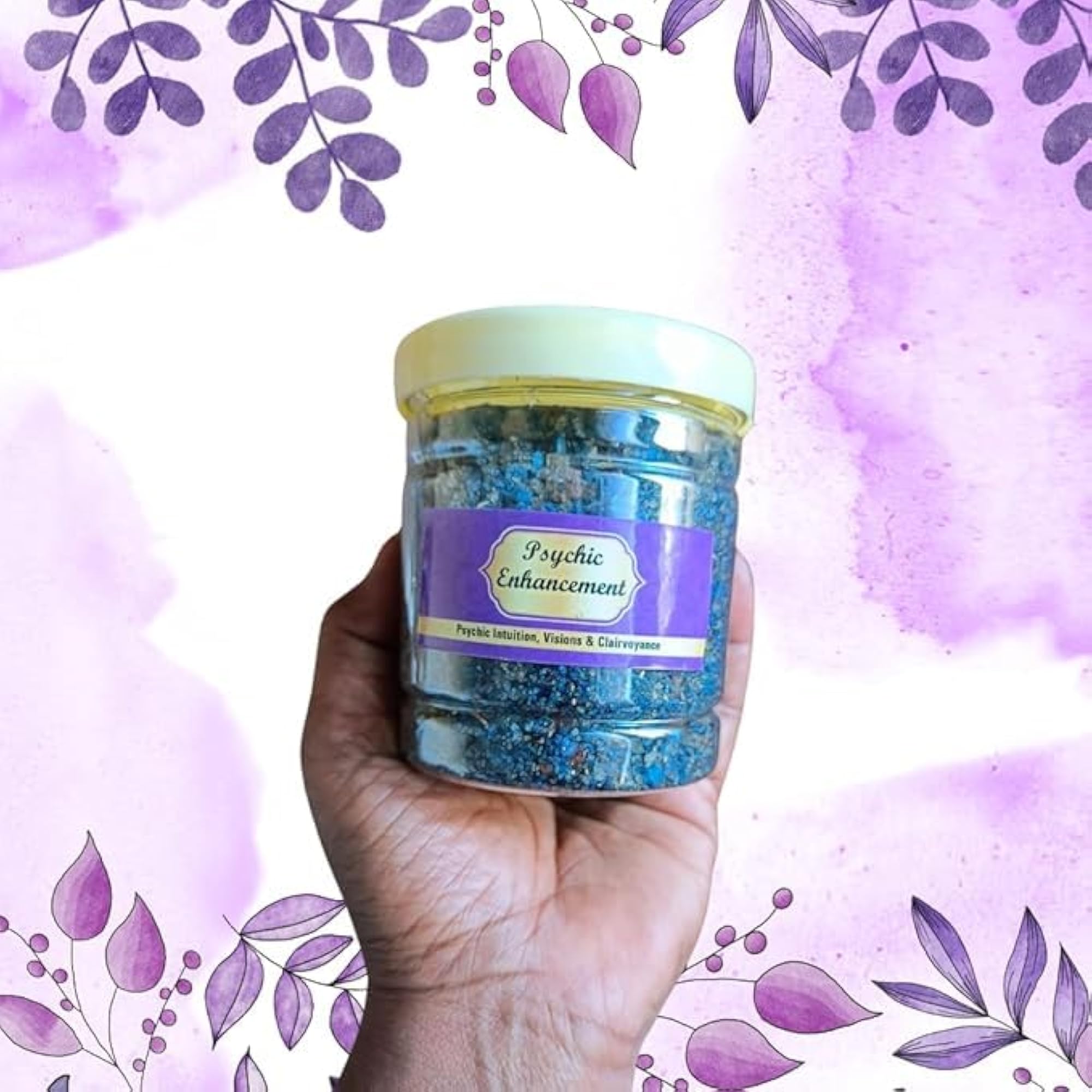 Merlin's Psychic Enhancement Energized Ritual Bath Salt, 200g