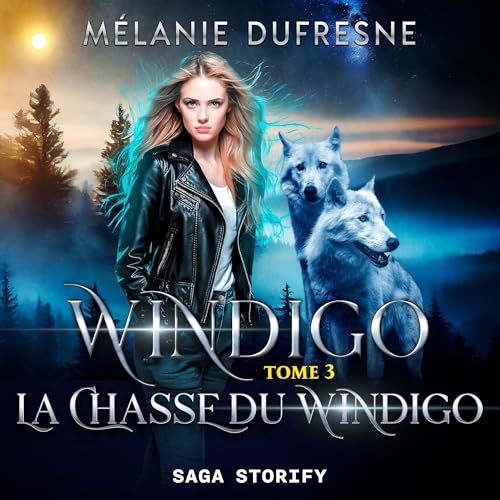 Diseño de la portada del título La Chasse du Windigo