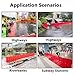 Thickened Flood Barriers for Home Exterior, L Shaped Outdoor Removable Panels for Flood Protection, ABS Water Prevention Board for Gates Doors Warehouses Basements Subway Stations(1 PCS)