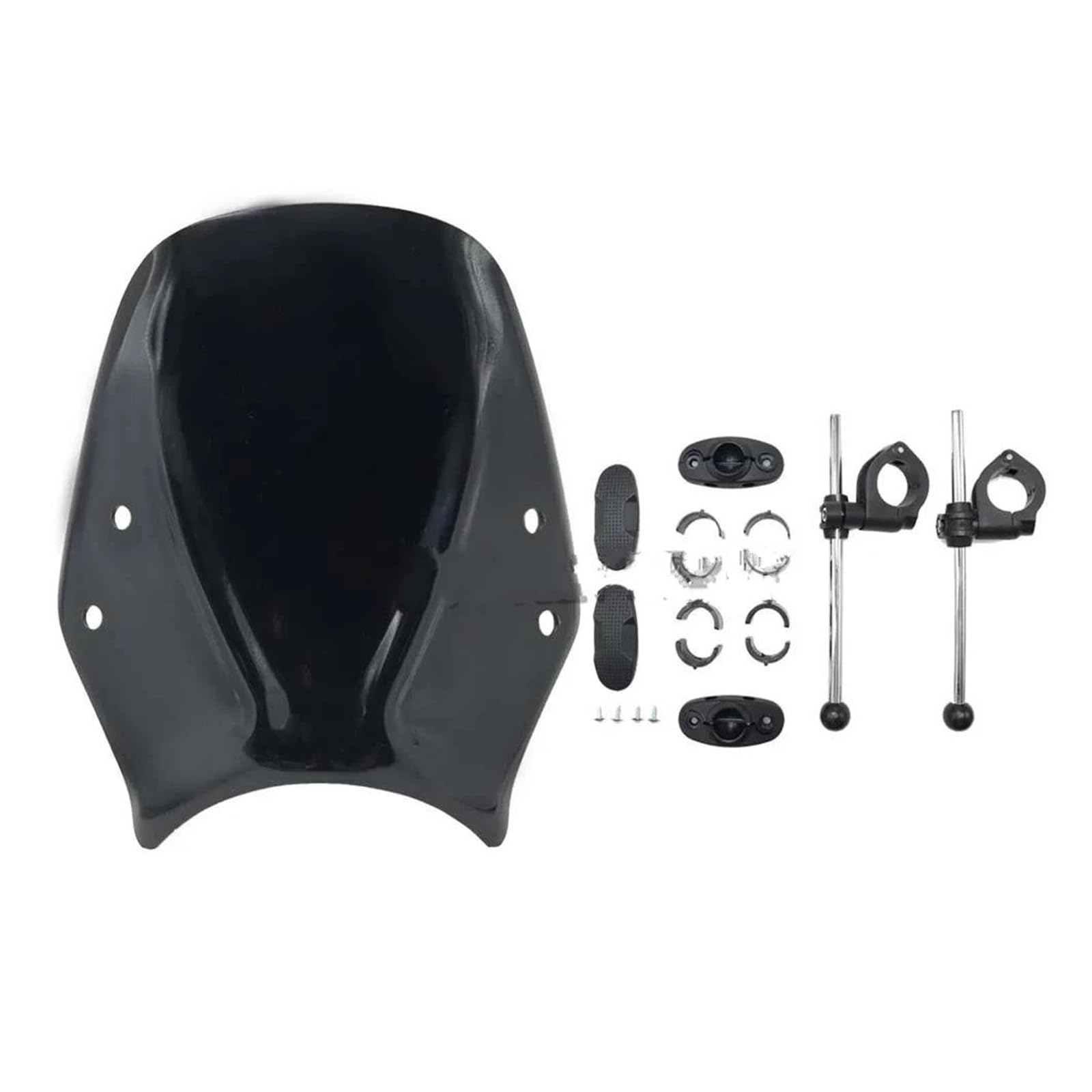 Parabrezza Deflettori Vento Per M&oto Per G&uzzi V7 Per STONE 850 V7 Per III Per STONE 750 Parabrezza Per M&oto Schermo Antivento Regolabile Cupolino Spoiler(2)