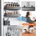Magnetic Spice Rack for Refrigerator Set of 5 for Kitchen - Image 3
